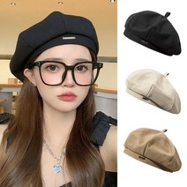 밀짚 여자패션모자 린넨 여성