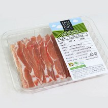 산수골목장 한돈 대패 삼겹살 구이용 국산(냉동) 500g 1개