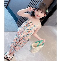 아짱) 키즈여아 국화향기캉캉여름상하세트(여름신상)