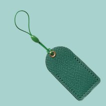 1.8x.4.5cm 가죽 아파트 도어락 카드키 케이스 키태그 커버 nfc rf mf, 미드나잇블루, 1개