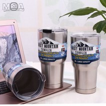 록키 마운틴 스텐텀블러 대용량 900ml 괴물텀블러, 상세설명 참조, 컵+뚜껑+빨대+세척솔