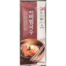 화미 매콤비빔국수 160g [1인분 소스포함] 간편국수