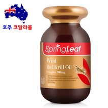 호주 스프링리프 와일드 레드 크릴오일 700mg 60정, 1병