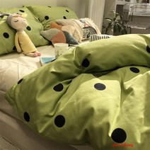 puildaug 간단한 흑백 물결 모양의 침구 4 피스 퀼트 커버 침대 시트 하트 기숙사 3 피스 세트