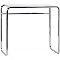 노르딕 화이트 테이블 조립식 모던 미드센추리 심플 미니멀 책상 메탈 스테인리스 데스크 사무실 서재 조립형 배송 상품, 120x60x75