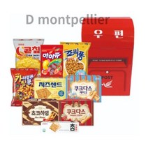 레트로우체통 9품목 1세트, 과자 9가지 x 1set, 20개