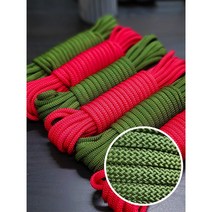 6.0mm 8m 나일론 로프 아웃도어 리드줄, 1.레드, 1개