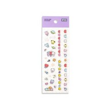 썬리빙 방탄굿즈 BT21 미니니 데코라인스티커, 단품