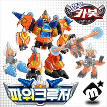 헬로카봇 큐브팩 포함 3D 변신로봇 파워크루저/ LED 로봇 자동차 미니카 장난감, 단품