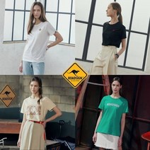 로드사인 23SS 여성 썸머 라운드 티셔츠 4종 세트