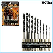 육각비트날 목공용 드릴비트10P 드릴날