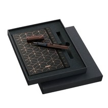 라미 룩스 만년필 & 노트 세트 마론, F