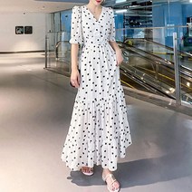 땡땡이캉캉반팔원피스