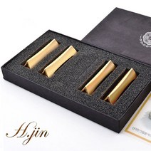 [도도예] H.jin 전통 기와 골드 수저받침세트 (24K 금도금) 명절 직원 외국인 근로자의 날 창립기념일 행사 단체 선물 기념품 답례품 추천, 4p