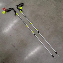 스키폴대 길이조절 스키폴 카본 알루미늄 합금 성인 겨울 스포츠 경량, 화이트