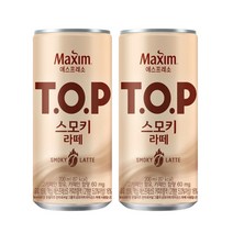 동서식품 맥심 TOP 스모키 라떼, 200ml, 36개