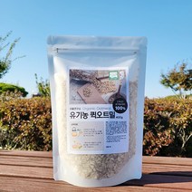 곡물연구소 국산 유기농 퀵오트밀 400g, 3개