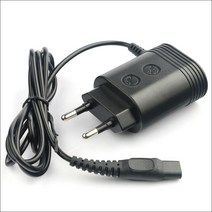 전기면도기 충전기 OneBlade QP6520 QP6510 면도기 전원 공급 장치 어댑터 코드 EU 플러그 용 15V HQ8505, [01] BLACK