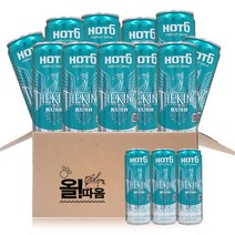 (올따옴) 롯데칠성 더킹 핫식스 러쉬 355ml 14입, 14개