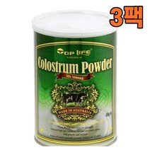 (호주직구) 탑라이프 초유 파우더 3000mg 400g, 3팩