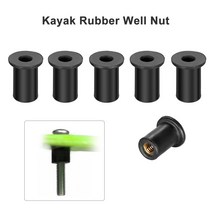카약용품 6pcs M4/M5/M6 고무 잘 너트 카약 액세서리 블라인드 패스너 리벳 낚시 잭 윈드 스크린 Wellnuts, 03 M6