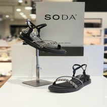 소다 SODA 여성 케주얼 비즈샌들 FLD22108TK73 화이트 (굽3CM) 송파점