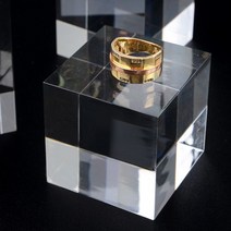 귀금속 진열장 아크릴 큐브 기둥 악세사리 매대 쥬얼리 쇼케이스 반지 귀걸이 50