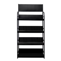 상품 진열대 팬트리 마켓 약국 편의점 마트 수납선반, 녹색 80x30x170 4단