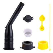 Gas Can Spout Replacement Nozzle Kit With Filter Vent Cap For Old Style Water Jugs And Pre-2009 Plas, 01 라이트 그레이