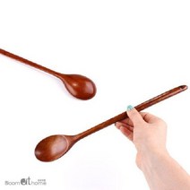 옻칠 나무 롱 볶음주걱 1P