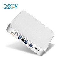 CPU xcy mini pc 컴퓨터 인텔 코어 i7 7500u i5-6200u 프로세서, 코어 i5-3317u, 8g 램 128g ssd 와이파이