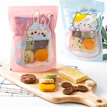 미니쿠키+과자 간식 6종 개별 포장 단체 수능 응원 학생 어린이 회사 간담회 체육대회 답례품 시보해제 결혼식 돌잔치 어린이날 크리스마스, 25QT_수제미니쿠키 애니멀 지퍼백 간식