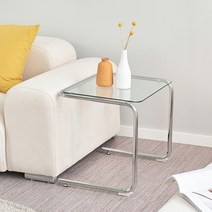 피카소 센추리사이드테이블 거실 침대 사각 미니테이블, 높이46cm