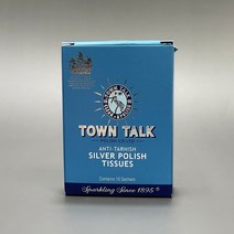 (영국) 타운톡 실버 폴리쉬 티슈 10개