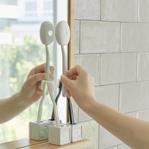 [휴대용UV살균기] 1+1 휘아 칫솔살균기 이클리너, 네온핑크+제트블랙