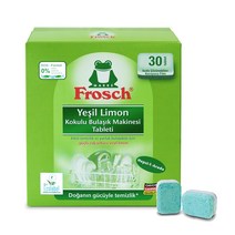 프로쉬 올인원 식기세척기 전용세제 그린레몬, 30개