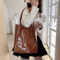라일리 라일리 Rly 스네이크 쇼퍼백 가죽 캐쥬얼 숄더백 (9511724)