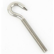 1-2pcs M4 M5 M6 M8 M10 M12 M16 M20 304 스테인레스 스틸 양 눈 볼트 링 후크, [06] M20 1pcs, [02] Opening hook