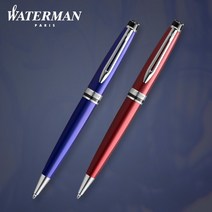 워터맨 엑스퍼트 CT 볼펜 M심 0.9~1.0mm, 락카 블루, 1개