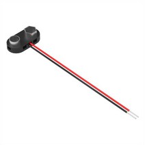 9V 건전지 스냅(홀더) PVC-1개, 1개