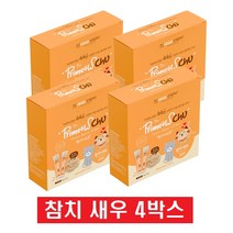 프리미요 츄 4박스 맛있는 고양이 츄르, 참치새우4박스