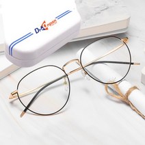 닥터온판 블루라이트 차단 렌즈 안경, 로즈골드