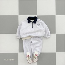 [블랙빈] 그루비세트 아기옷 등원룩 데일리룩 상하복