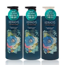 케라시스 샤르망 머스크 퍼퓸 샴푸+린스/3개/총1800ml