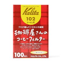 [카페뮤제오] 칼리타 커피샵 커피필터 100매 102화이트, 상세 설명 참조