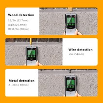 산업 금속 검출 5In 1 스터드 파인더 벽 스캐너 전자 감지기 LCD 디스플레이 전기 상자 PVC 파이프, 한개옵션0