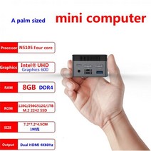 ZX01 인텔 N5105 2.9GHZ Windows 11 미니 PC DDR4 8GB 128GB/256GB/512GB SSD 1000M 5G Wifi BT4.2 TF 카드 슬롯 데스, CHINA, 8GB 128GB + 미국, Windows11 Preinstall