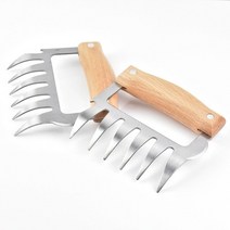 잔가지파쇄기 나무파쇄기 나무분쇄기 목재파쇄기 유용한 칠면조 닭 발톱 바베큐 도구 스테인레스 스틸, 02 B
