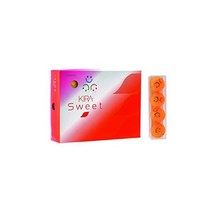 카스코 골프공 여성 키라 SWEET 캐러마크 4개입 고반발 컬러 고급 선물, 풀캐릭터 오렌지, 풀캐릭터 무늬