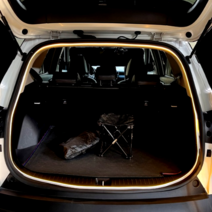 ( 재고보유 당일발송 ) 제로몰 자동차 식빵등 5M 트렁크 면발광 LED바 간접조명 램프 7가지 색상, 레드 5M